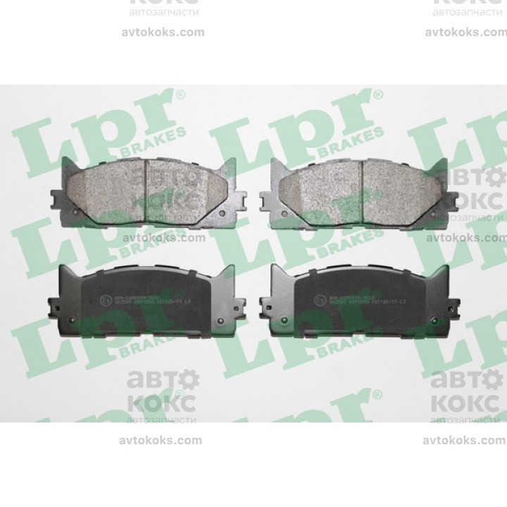Тормозные колодки передние LPR 05P1593 Toyota Camry 