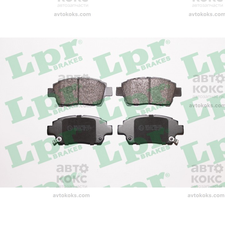 Тормозные колодки передние LPR 05P1062 Toyota Celica Corolla Prius Yaris 