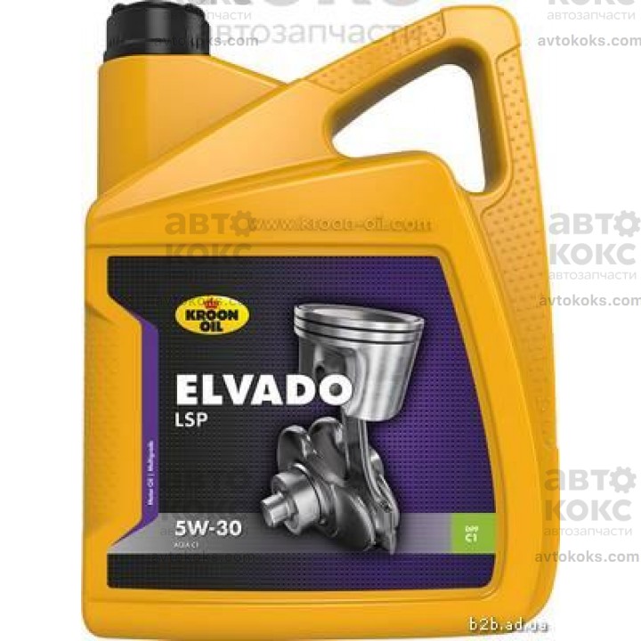 Масло синтетическое KROON OIL KL 33495 ELVADO LSP 5W30 5L