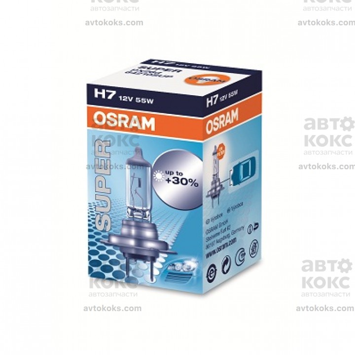 Лампа галогенная Osram OS 64210 SUP 55W Н7 12V PX26D FS1 SUPER