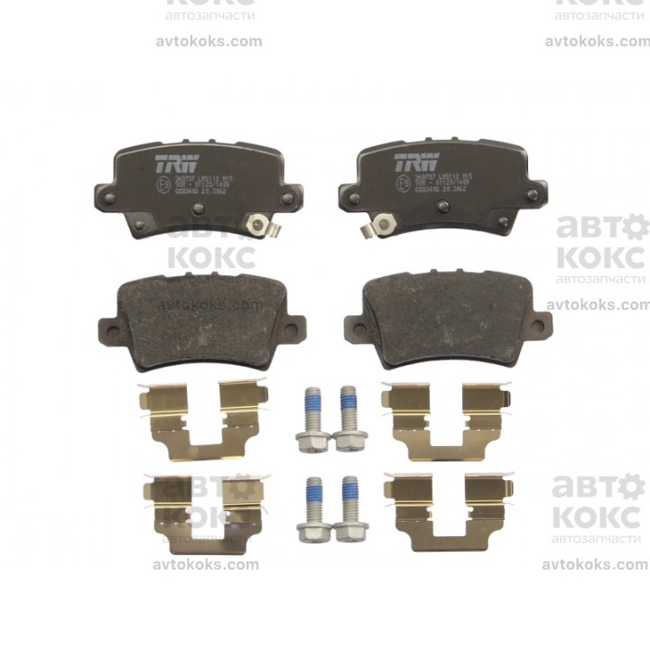 Тормозные колодки задние TRW GDB3408 HONDA CIVIC
