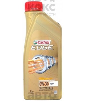 Моторное масло синтетическое CASTROL EDGE 0W-30 A3/B4 1L