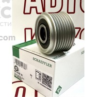 Обгонная муфта генератора INA 535 0142 10 KIA Mohave 3.0 Hyundai ix 55 3.0