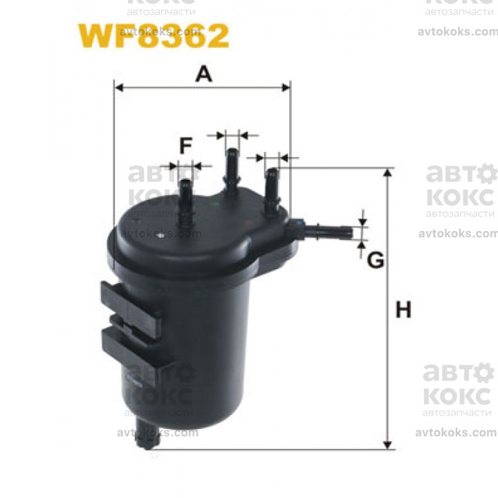 Фильтр топливный WIX WF8362 Nissan Juke Note Micra Tida