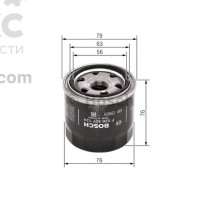 Фильтр масляный BOSCH F 026 407 124 KIA CEED Rio Soul Hyundai i30 ix35 Tucson