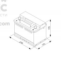 Аккумулятор BOSCH BO 0092S30070 70А  