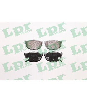 LPR 05P089 задние тормозные колодки Hyundai Coupe Elantra Lantra KIA Cerato 1.5-2.0