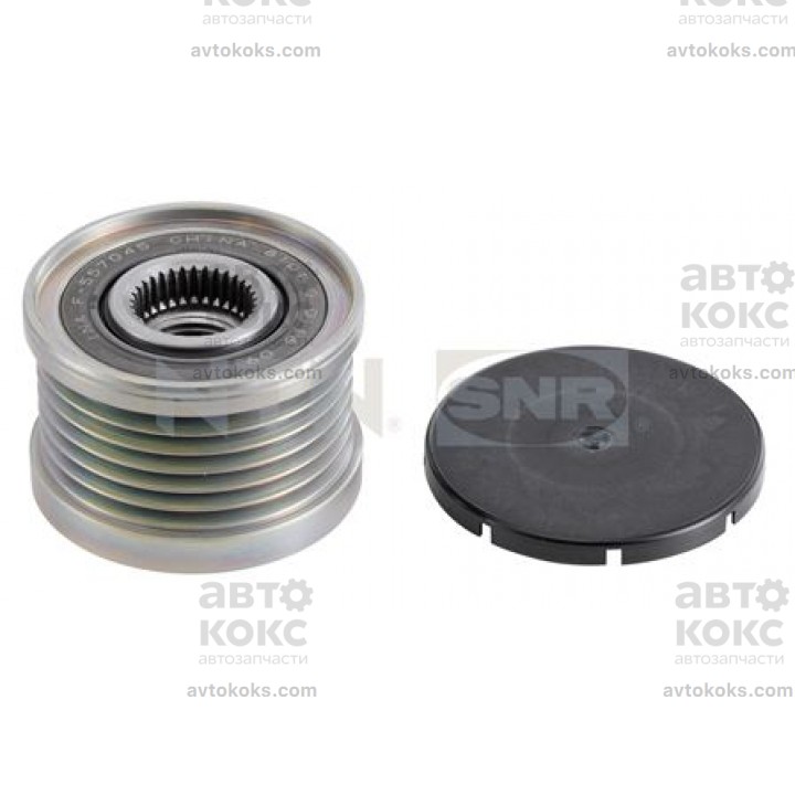 Обгонная муфта генератора SNR GA768.03 Nissan Tida Juke Qashqai X-Trail