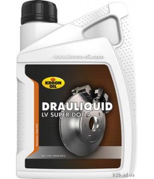 Тормозная жидкость KROON OIL KL 33820 Drauliquid-LV Super DOT 4 1л