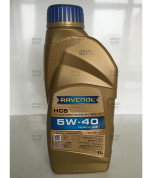 Моторное масло синтетическое Ravenol 5W40 HCS 1L