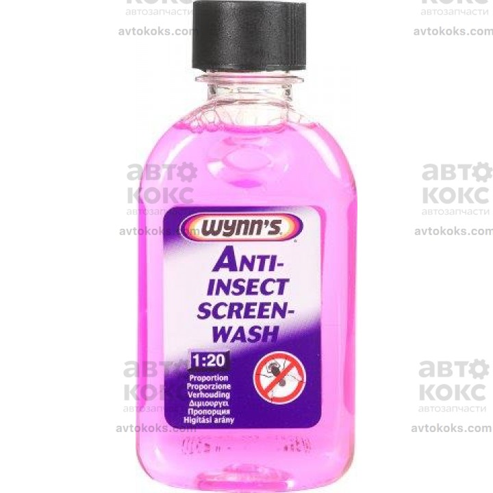 Жидкость омывателя стекол WYNN'S WY 45201 ANTI INSECT SCREENWASH КОНЦЕНТРАТ 250мл