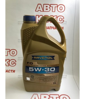 Моторное масло синтетическое Ravenol 5W30 FO 5L