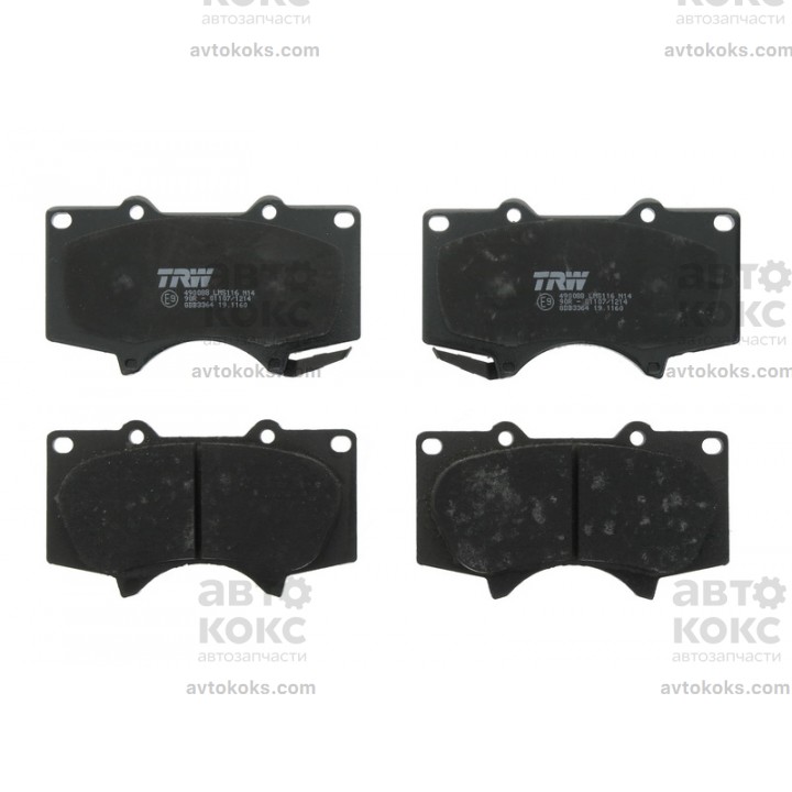 Тормозные колодки передние TRW GDB3364 TOYOTA FORTUNER HILUX LAND CRUISER PRADO  MITSUBISHI PAJERO