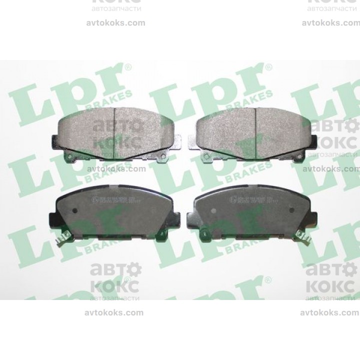 Тормозные колодки передние LPR 05P1607 Honda Accord
