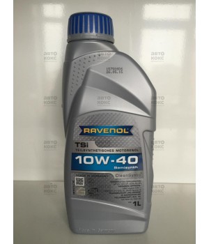 Полусинтетическое моторное масло Ravenol 10W40 TSI 1л