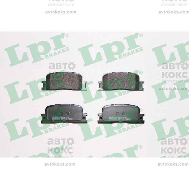 Тормозные колодки задние LPR 05P1115 Toyota Camry 