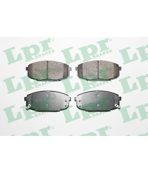 LPR 05P1375 передние тормозные колодки KIA CEED Carens Hyundai i30