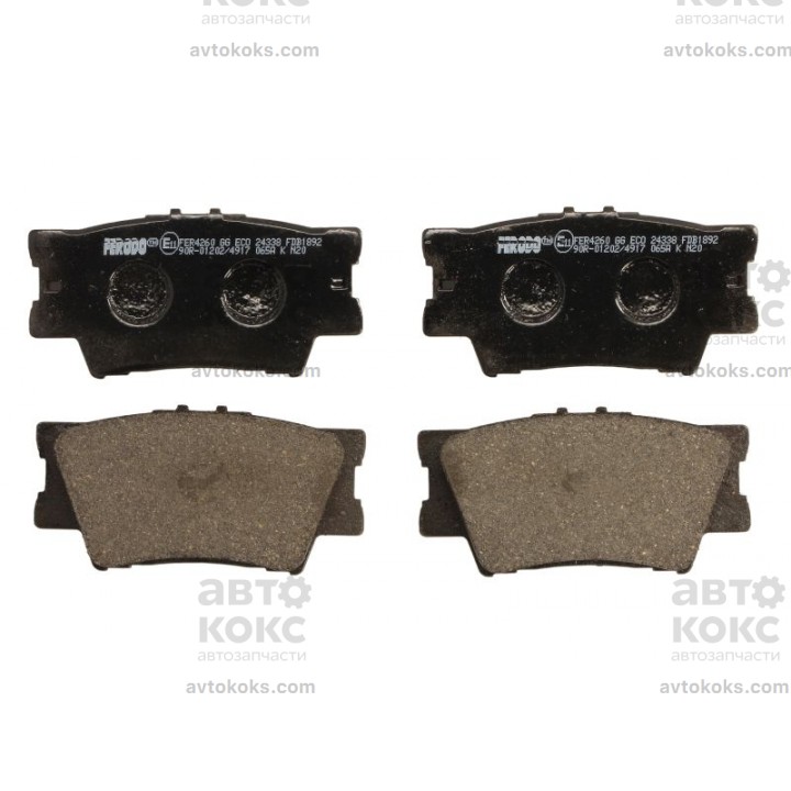 Тормозные колодки задние Ferodo FE FDB1892 Toyota Camry RAV4 