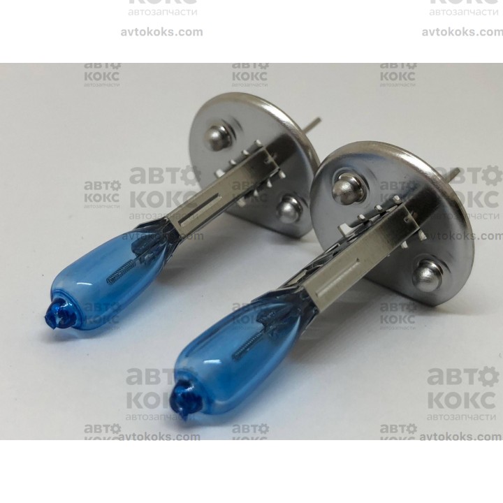 Лампа галогенная Osram H1 12V 55W бело-голубой свет