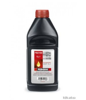 Тормозная жидкость Ferodo FE FBZ100 DOT5.1 1L