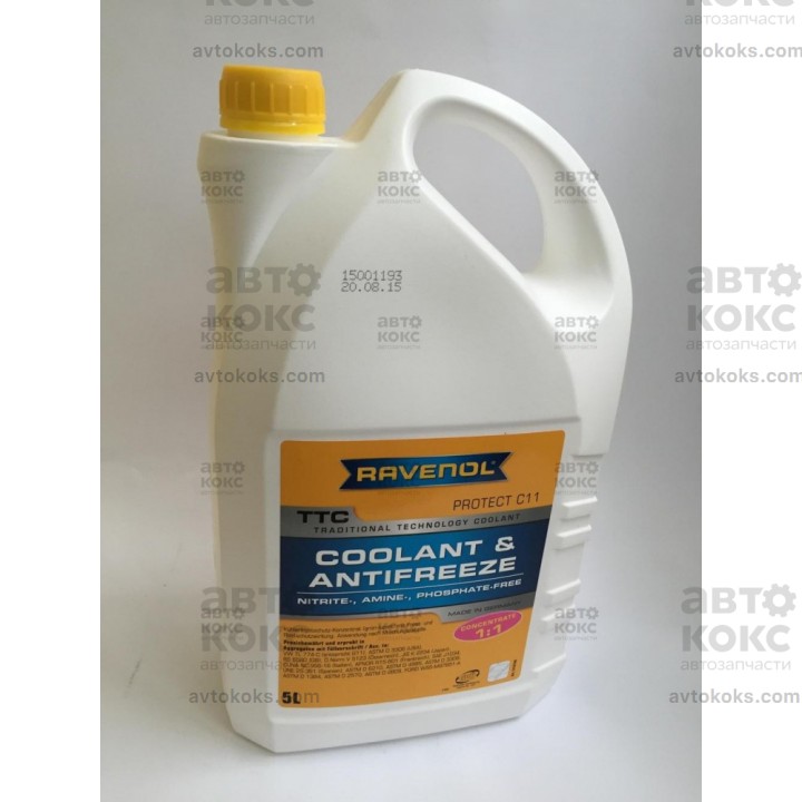 Концентрат охлаждающей жидкости Ravenol TTC 5L