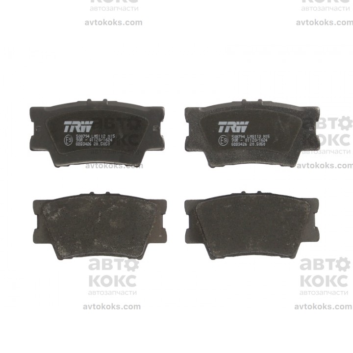 Тормозные колодки задние TRW GDB3426 Toyota Camry RAV4 
