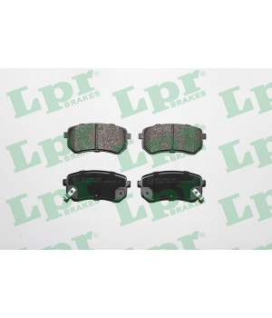 Тормозные колодки задние LPR 05P1411 Hyundai i10 KIA Picanto