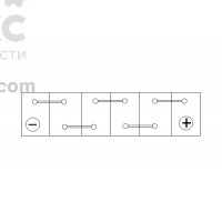 Аккумулятор BOSCH BO 0092S50060 63А 