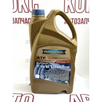 Синтетическое трансмиссионное масло Ravenol ATF T-WS Lifetime 4L.