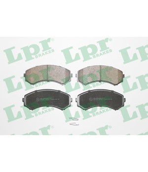 LPR 05P569 Тормозные колодки передние Mitsubishi Pajero Grandis