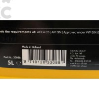 Масло синтетическое KROON OIL KL 33088 HELAR SP 5W30 LL-03 5L