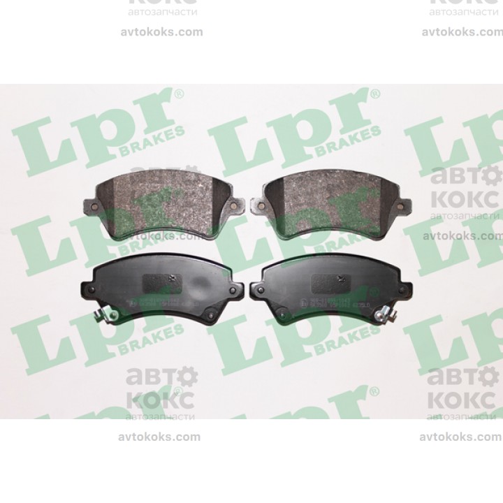 Тормозные колодки передние LPR 05P1002 Toyota Corolla 