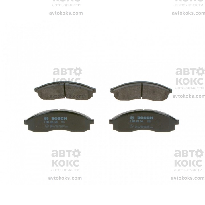 BOSCH 0986424340 передние тормозные колодки Mitsubishi L200 Nissan Maxima 2.0-3.0