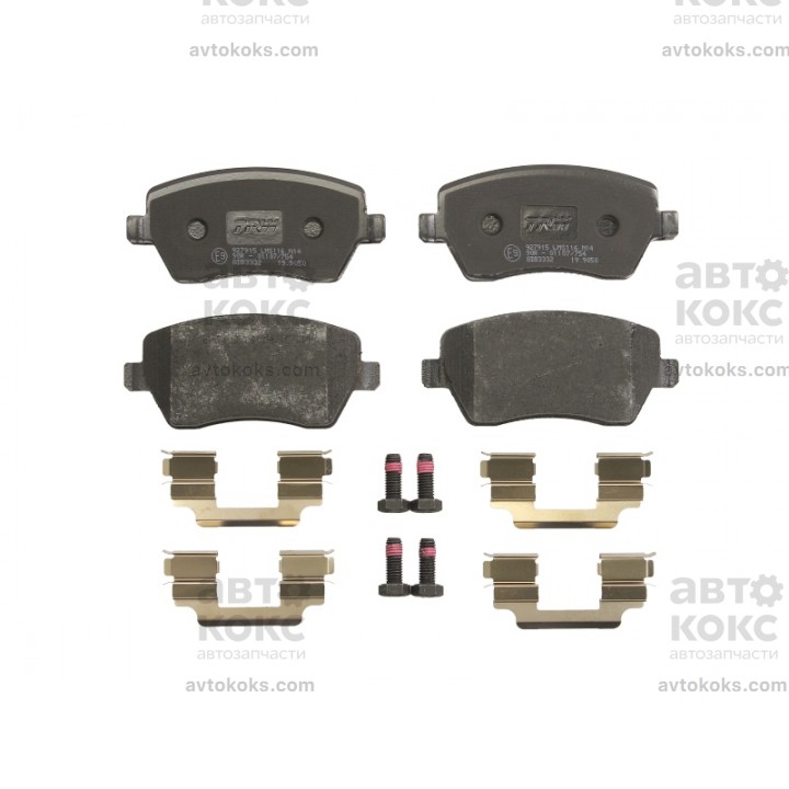 Тормозные колодки передние TRW GDB3332 NISSAN MICRA NOTE