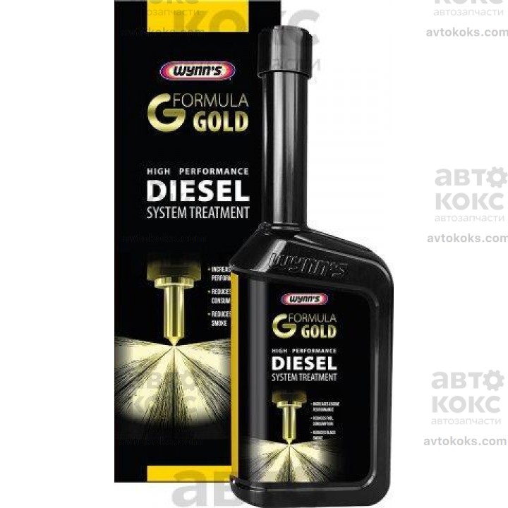 Присадка комплексная в дизельное топливо Wynns FORMULA GOLD / DIESEL SYSTEM TREATMENT 500мл