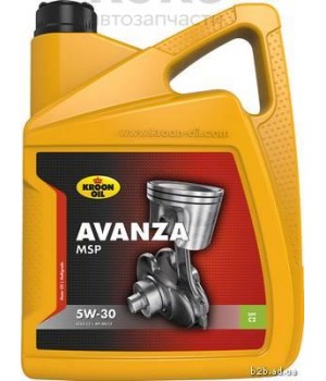 Масло синтетическое KROON OIL KL 33496 AVANZA MSP 5W30 5L