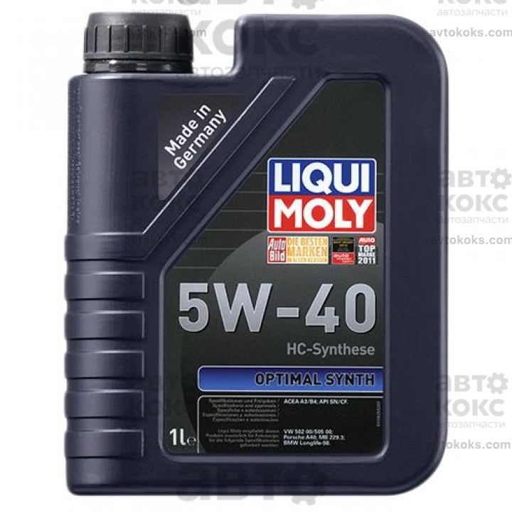 Моторное масло синтетическое LIQUI MOLY LQ 3925 OPTIMAL SYNTH SAE 5W-40 1L