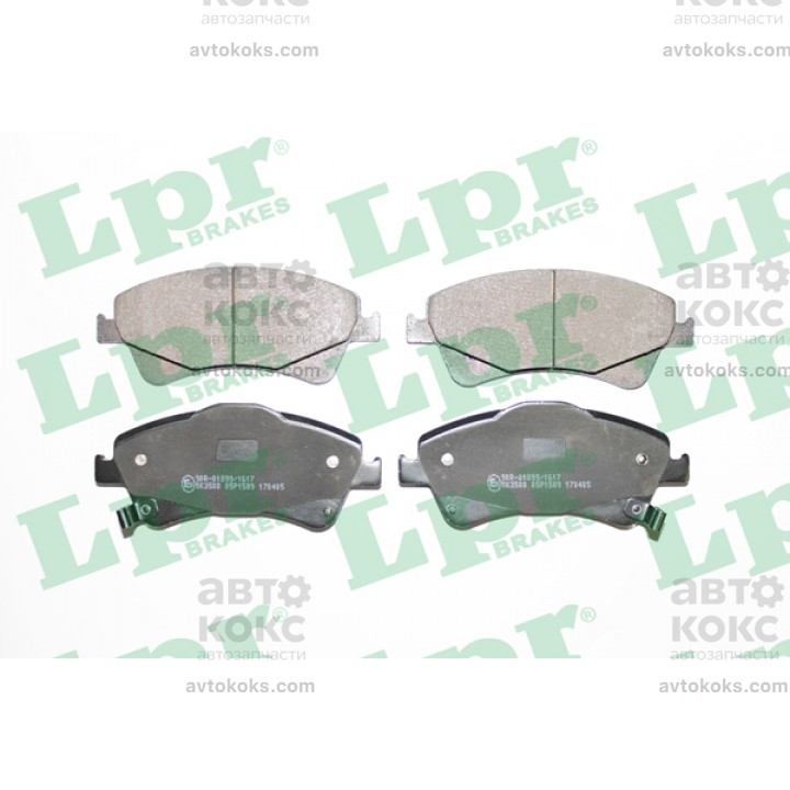 Тормозные колодки передние LPR 05P1589 Toyota Auris Avensis Corolla Verso