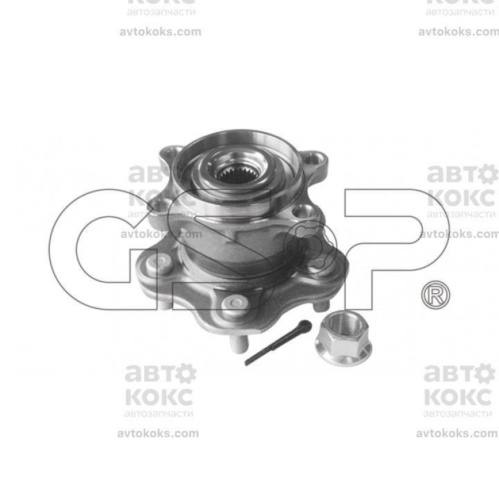 Подшипник задней ступицы GSP 9325019K Nissan X-Trail Qashqai Juke