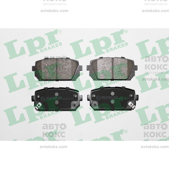 Тормозные колодки задние LPR 05P1416 KIA Carens 