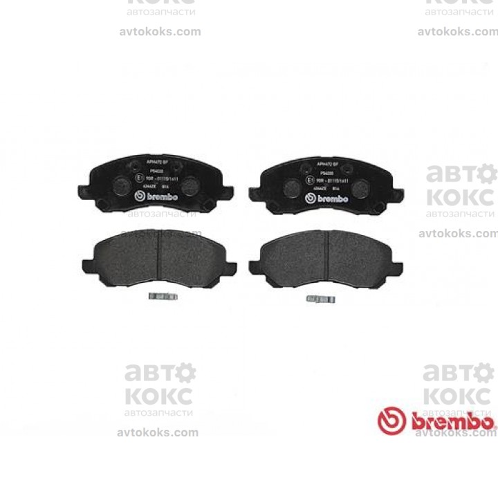 Brembo P54030 Тормозные колодки передние Mitsubishi Galant Lancer ASX