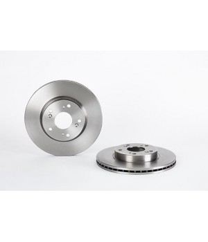 Тормозной диск передний Brembo 09.A455.14 Honda Civic