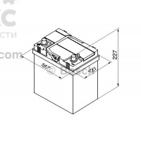 Аккумулятор BOSCH BO 0092S40190 40А 