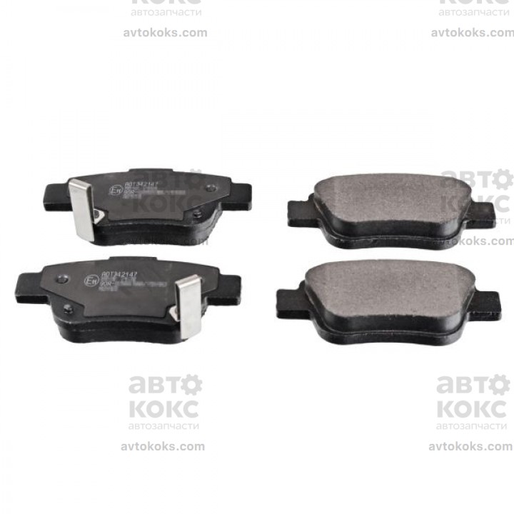 Тормозные колодки задние  BLUE PRINT ADT342147 TOYOTA AVENSIS COROLLA