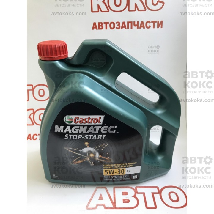 Синтетическое моторное масло Castrol Magnatec 5W30 A5 Stop-Start 4L
