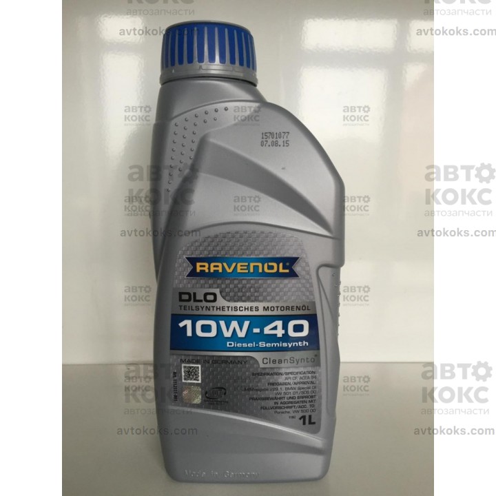Масло моторное полусинтетическое Ravenol 10W40 DLO 1L