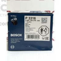 Bosch 0451103316 Масляный фильтр KIA CEED Carens Carnival Cerato Soul Rio Hyundai Accent Elantra Santa Fe