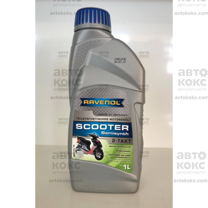 Моторное масло полусинтетическое Ravenol Scooter 2 Takt 1L