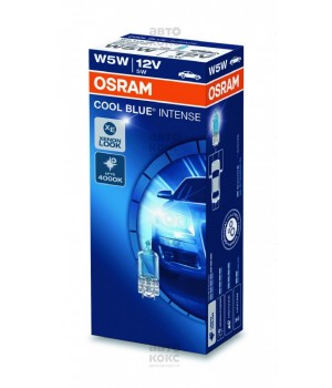 Лампа галогенная Osram OS 2825 HCBI COOL BLUE Intense W5W 12V W2.1X9.5D