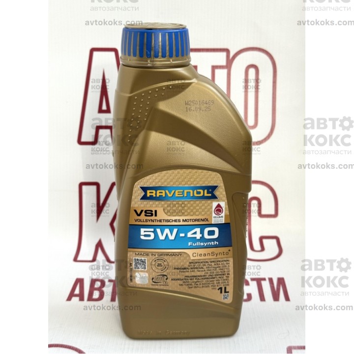 Моторное масло синтетическое Ravenol 5W40 VSI 1L